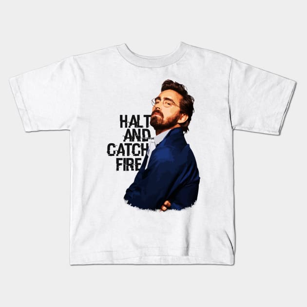 Joe MacMillan (Halt and Catch Fire) Kids T-Shirt by Widmore